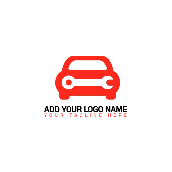 White  Car Repairing Logo/workshop/car Parts/shop/business/iconic/symbolic Logo Logótipo template