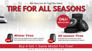 White Car Tire Repair Center Digital Display งานแสดงผลงานแบบดิจิทัล (16:9) template