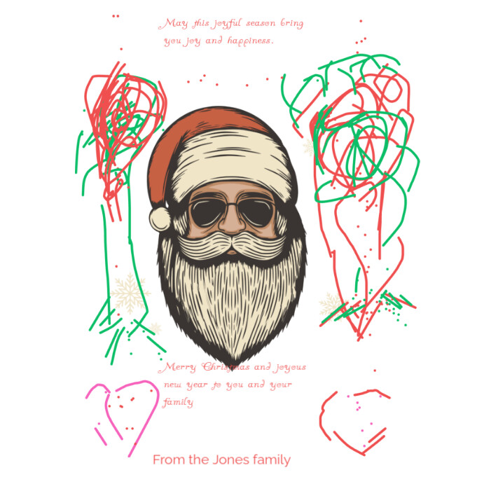 Plantilla de White Christmas Instagram Post | PosterMyWall