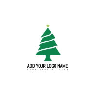 White  Christmas/tree/christmmas Tree/unique/vector/symbol/icon/unique/festive/seasonal/holiday Logo template