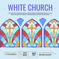 White Church Template | PosterMyWall