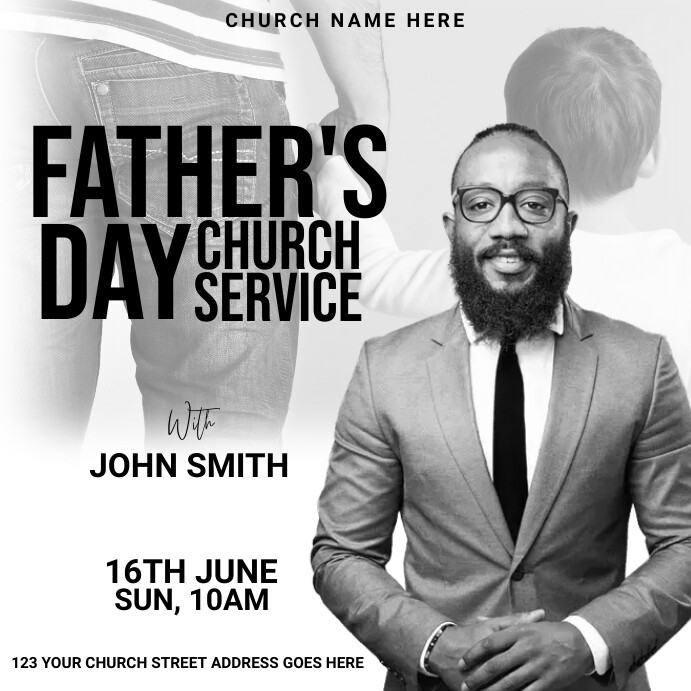 Church Instagram Post template