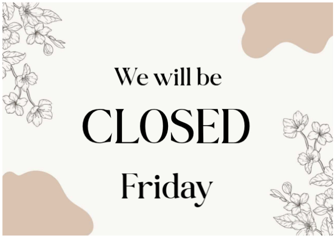 Closure Announcement Post Cards Template | PosterMyWall
