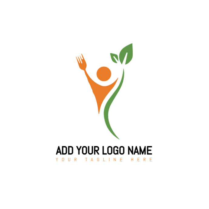White  Coach/dietitian/symbol/icon/brand/business/identity/emblem/healthy/vegan/vegeterian/icon Logo Logotyp template