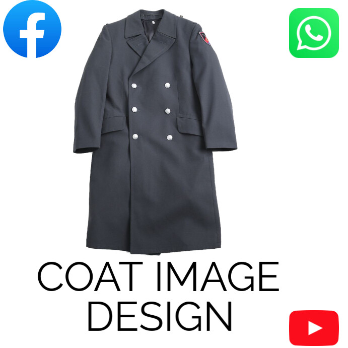 White  Coat Instagram Post template
