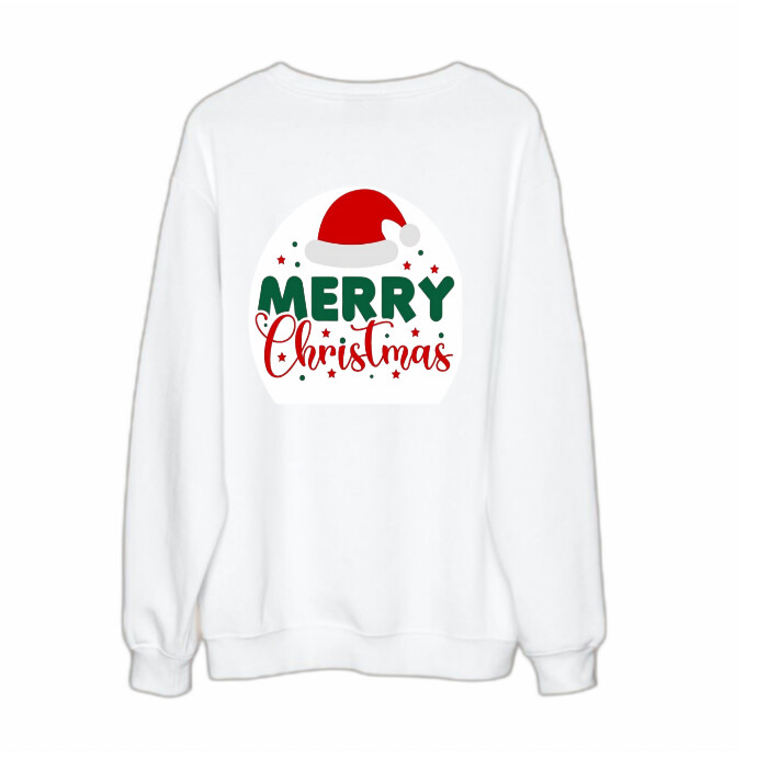White Collage Christmas T-shirt Mockup  Instagram Post template