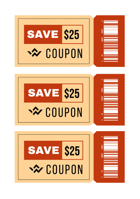 Plantilla de White Collage Coupon Codes And Gift Codes Car | PosterMyWall