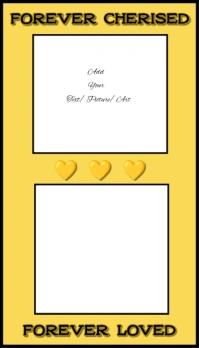 White Collage Frame Business Card template