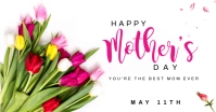 White Collage Happy Mother's Day Card Design  Facebook Shared Image template