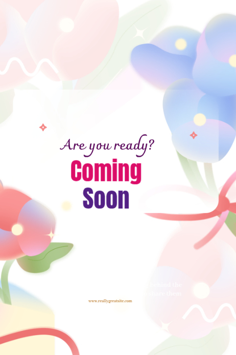Coming Soon Announcement Template | PosterMyWall