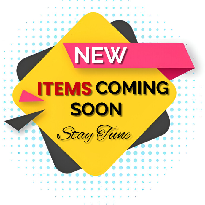 New Items Announcement Template | PosterMyWall