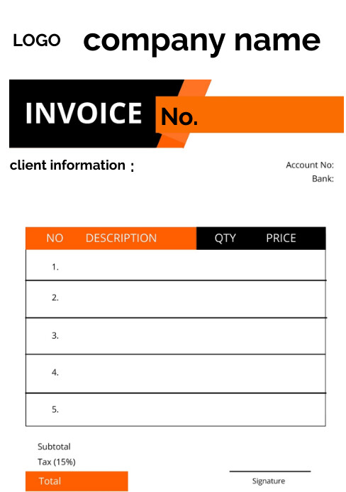Copy of White Company Receipt A5 | PosterMyWall