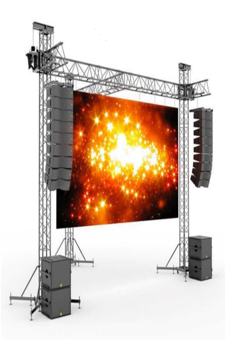 White Concert Stage Setup Poster Templat | PosterMyWall