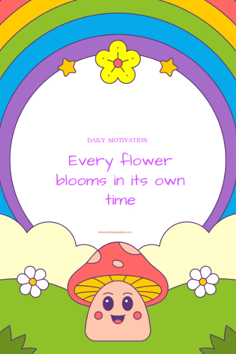 White Daily Motivation Posters Template | PosterMyWall