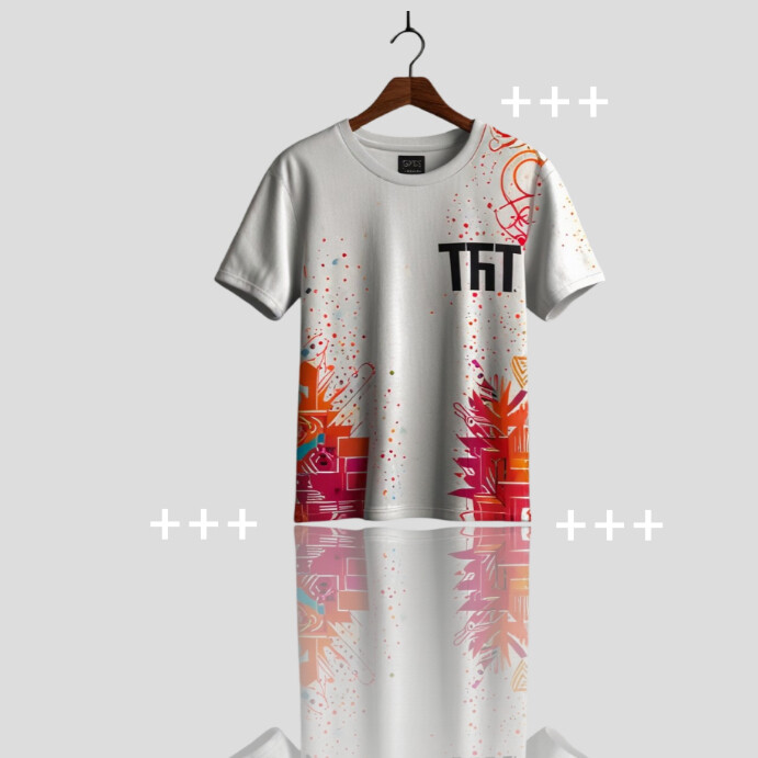 Copy of White design t shirt | PosterMyWall