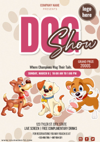 Branco Dog Show Event A4 Template