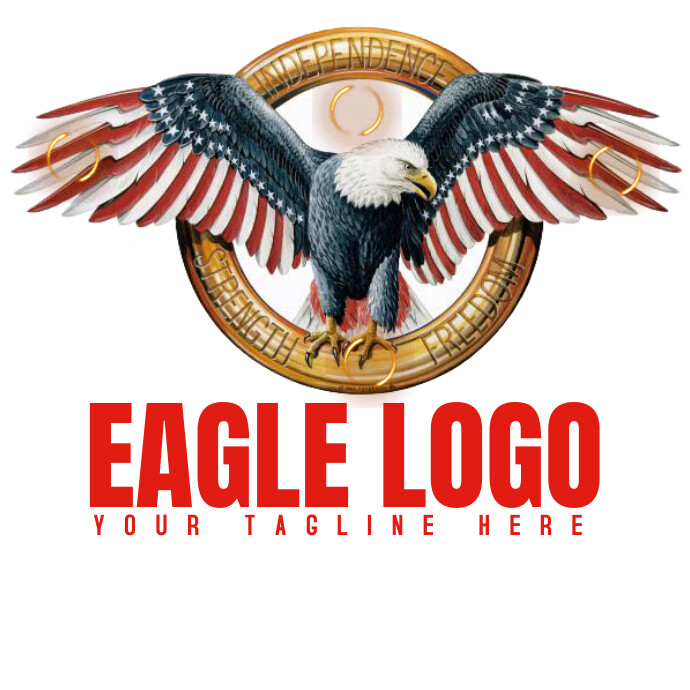 White  Eagle Logo Logo template