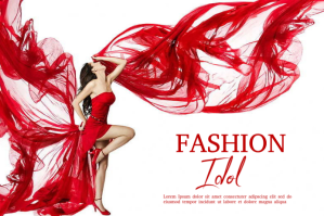 White Fashion Label Template