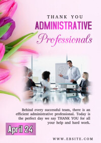 Administrative Professionals Day Template | PosterMyWall
