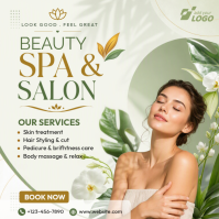 Branco Beauty Spa & Salon Post Instagram Template