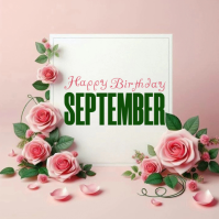 Weiß Birthday Greeting Logo Template