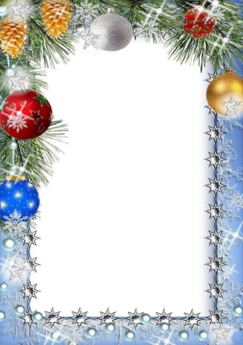 Copy of White Floral Christmas Frame Background Template A4 | PosterMyWall