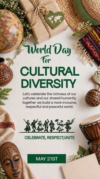 Cultural Diversity Celebration Template | PosterMyWall
