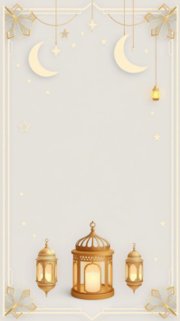 White Floral Eid Celebration Instagram Story template