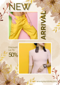 Blanc Fashion Sale A2 Template