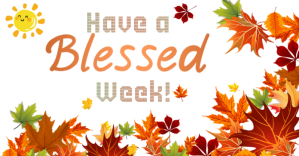 White Floral Happy New Week  Facebook Shared Image template