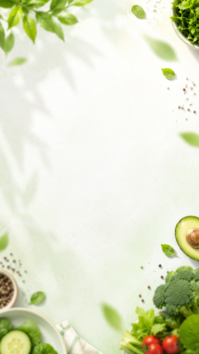 Blanco Healthy Eating Digitalt display Template