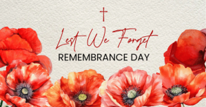 Wit Remembrance Day delt Facebook-billede Template