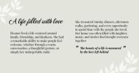 Wit Memorial Service Facebook Shared Image Template - Page 2