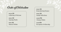Wit Memorial Service Facebook Shared Image Template - Page 4
