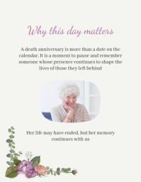 White Memorial Service Volante Template - Page 3