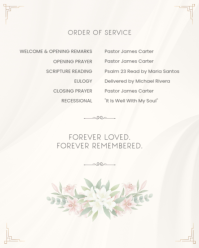 Biały Memorial Service Instagram Portrait Template - Page 2