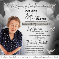 White Memorial Service Pos Instagram Template