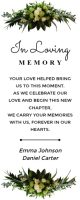 Weiß Memorial Tribute Роллерный баннер 2' × 5' Template