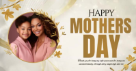 White Mother's Day Obraz udostępniany na Facebooku Template