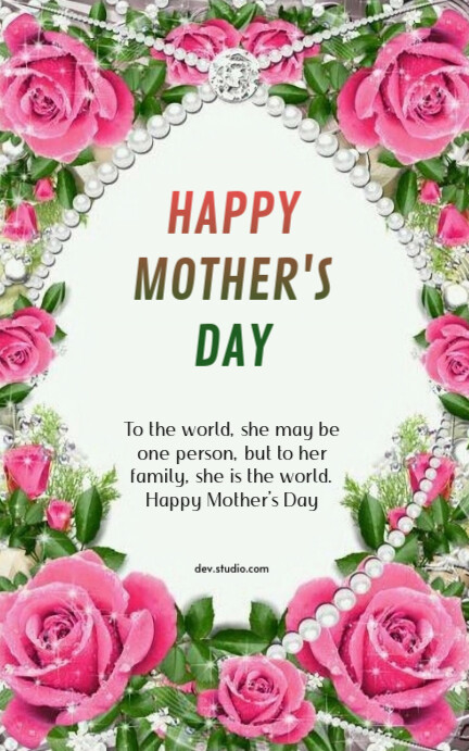 White Floral Mother's Day Kindle/book Covers template