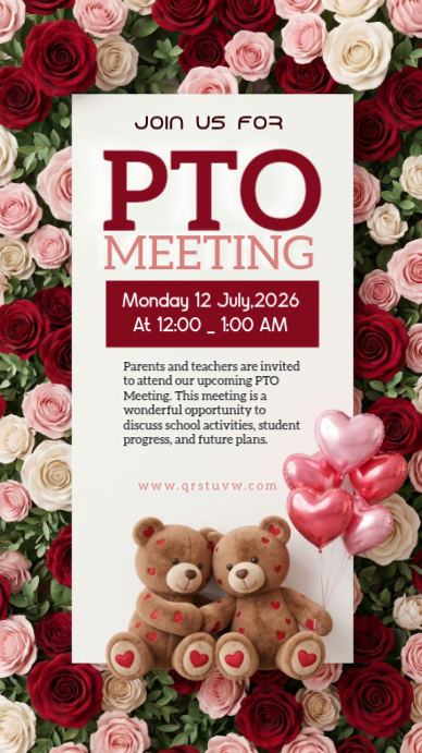 Pto Meeting Invitation Template | PosterMyWall