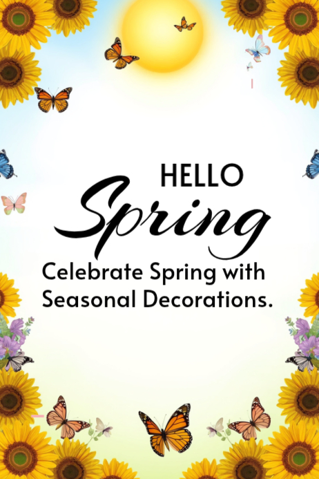Spring Celebration Posters Template | PosterMyWall