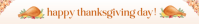 White Thanksgiving Celebration Classifica Template