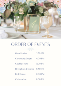 White Wedding A4 Template - Page 3
