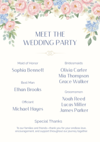 White Wedding A4 Template - Page 4