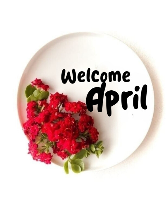 Copy of White Floral Welcome April Template Flyer (us Letter ...