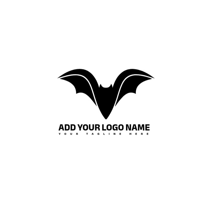 White  Flying Bat/black Bat Symbol/bat Silhouette/bat/bat Mascot/bat/bat Emblem/bat Illustration/win 徽标 template