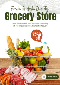 Grocery Store ad Template | PosterMyWall