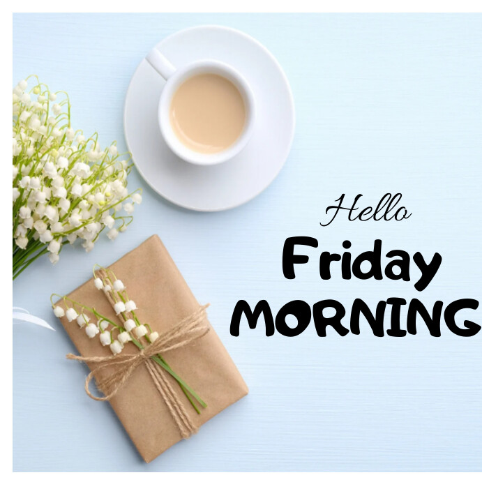 White Friday Post Square (1:1) template