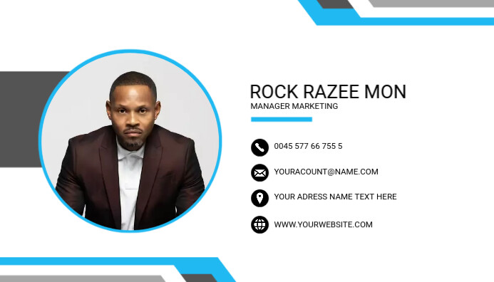 White Furniture Business Card Business Card template